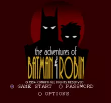 Image n° 4 - screenshots  : Adventures of Batman & Robin, The